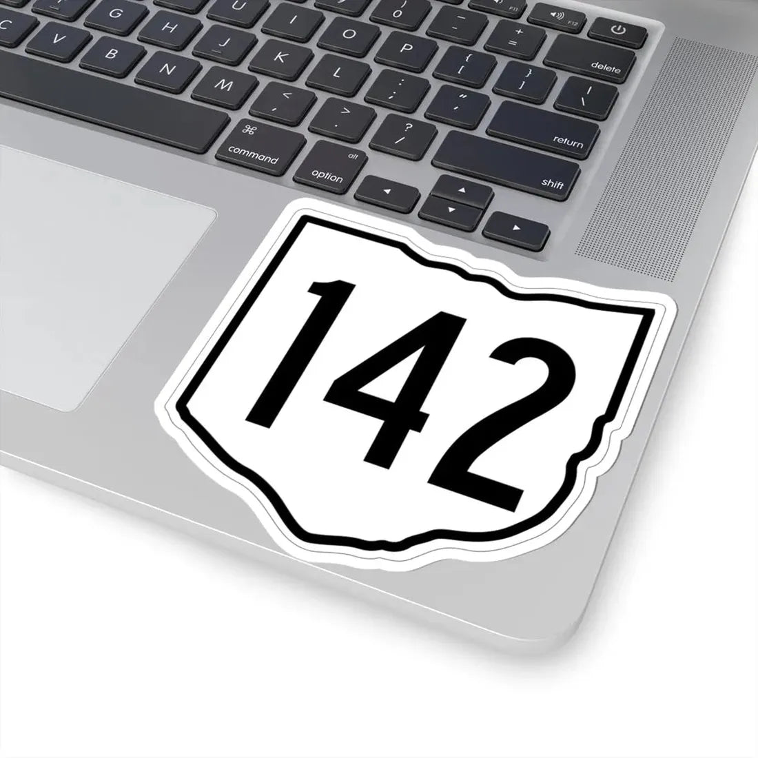 OH-142 1960 (Ohio) (Road Sign) STICKER Vinyl Kiss-Cut Decal - The Sticker Space