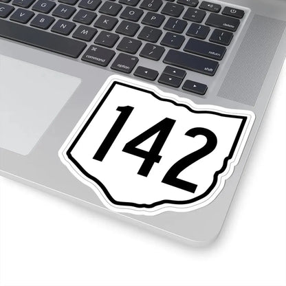 OH-142 1960 (Ohio) (Road Sign) STICKER Vinyl Kiss-Cut Decal - The Sticker Space