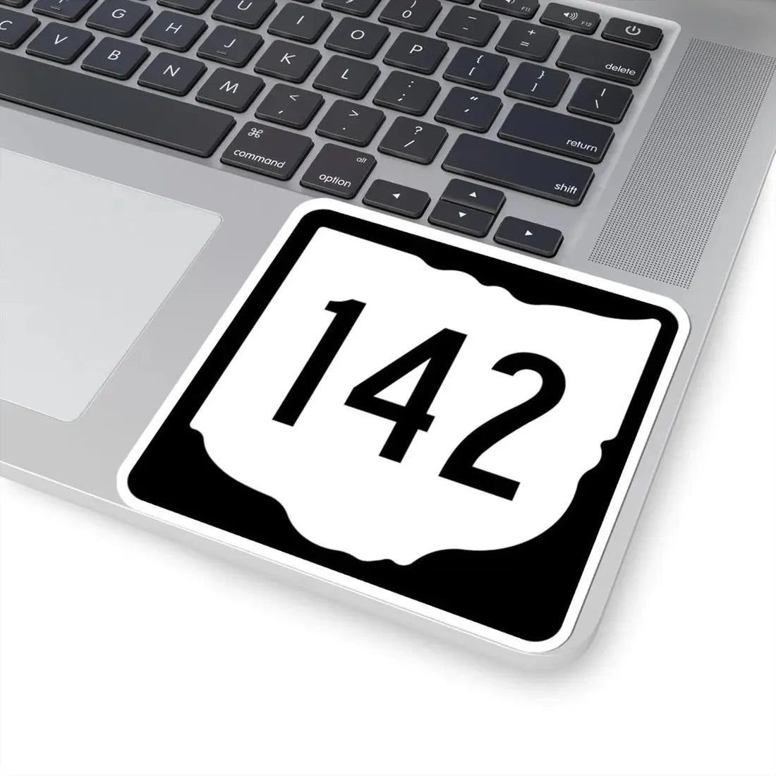 OH-142 1967 (Ohio) (Road Sign) STICKER Vinyl Kiss-Cut Decal - The Sticker Space