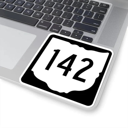 OH-142 1967 (Ohio) (Road Sign) STICKER Vinyl Kiss-Cut Decal - The Sticker Space