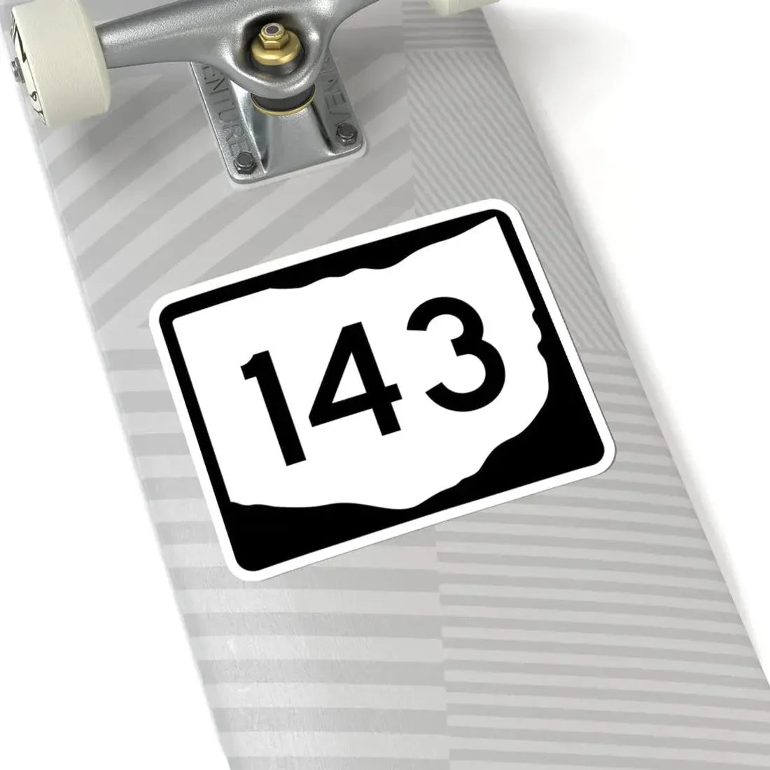 OH-143 (Ohio) (Road Sign) STICKER Vinyl Kiss-Cut Decal - The Sticker Space