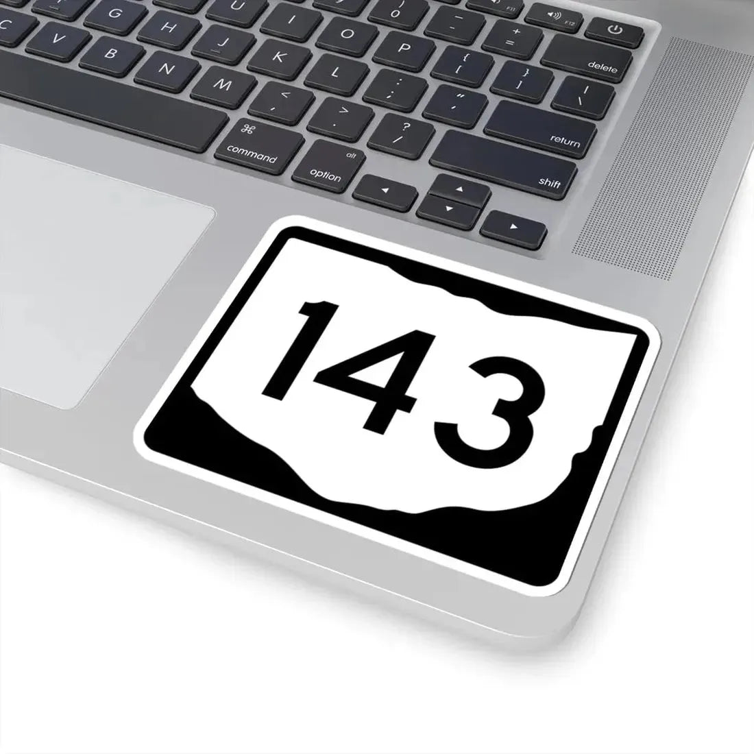 OH-143 (Ohio) (Road Sign) STICKER Vinyl Kiss-Cut Decal - The Sticker Space