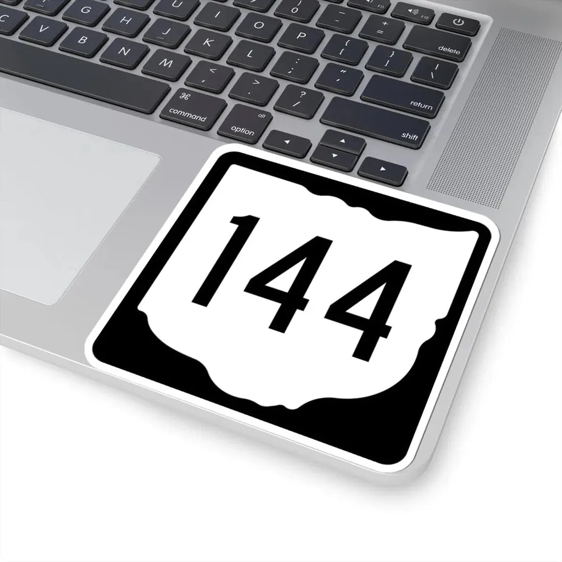 OH-144 1967 (Ohio) (Road Sign) STICKER Vinyl Kiss-Cut Decal - The Sticker Space