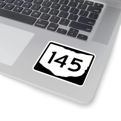 OH-145 (Ohio) (Road Sign) STICKER Vinyl Kiss-Cut Decal - The Sticker Space
