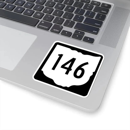 OH-146 1967 (Ohio) (Road Sign) STICKER Vinyl Kiss-Cut Decal - The Sticker Space