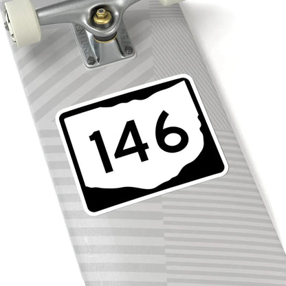 OH-146 (Ohio) (Road Sign) STICKER Vinyl Kiss-Cut Decal - The Sticker Space