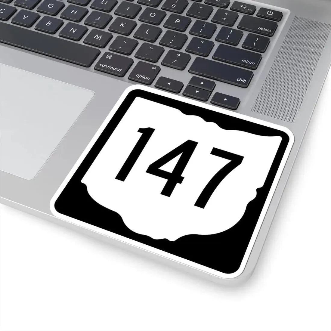 OH-147 1967 (Ohio) (Road Sign) STICKER Vinyl Kiss-Cut Decal - The Sticker Space