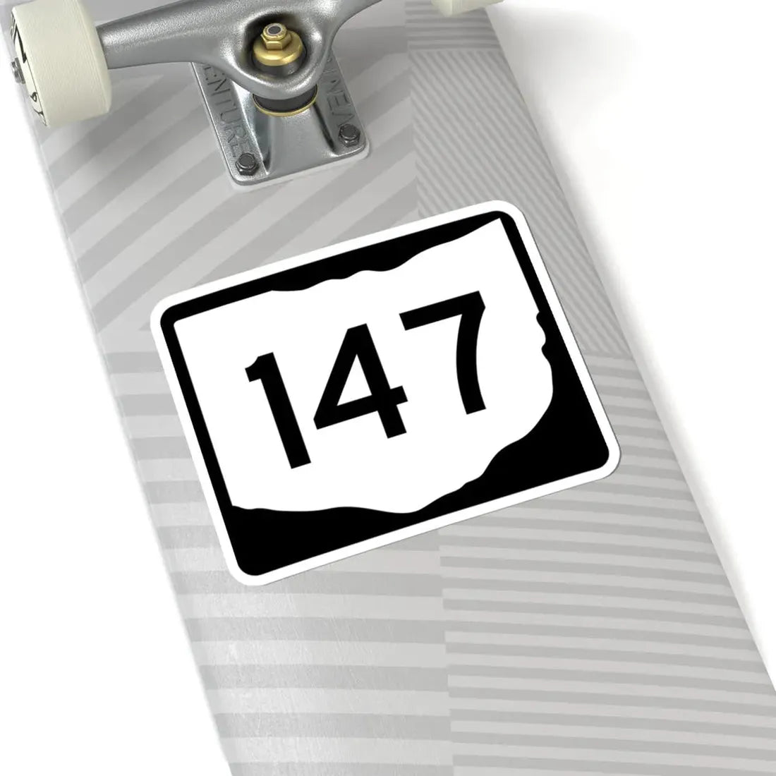 OH-147 (Ohio) (Road Sign) STICKER Vinyl Kiss-Cut Decal - The Sticker Space