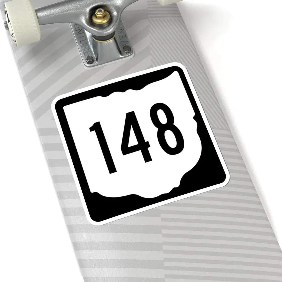 OH-148 1967 (Ohio) (Road Sign) STICKER Vinyl Kiss-Cut Decal - The Sticker Space