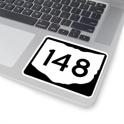OH-148 (Ohio) (Road Sign) STICKER Vinyl Kiss-Cut Decal - The Sticker Space