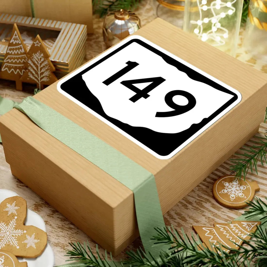 OH-149 (Ohio) (Road Sign) STICKER Vinyl Kiss-Cut Decal - The Sticker Space