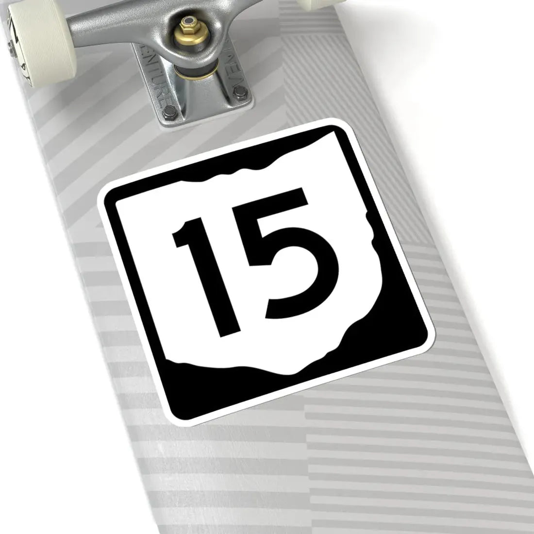 OH-15 (Ohio) (Road Sign) STICKER Vinyl Kiss-Cut Decal - The Sticker Space