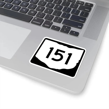 OH-151 (Ohio) (Road Sign) STICKER Vinyl Kiss-Cut Decal - The Sticker Space