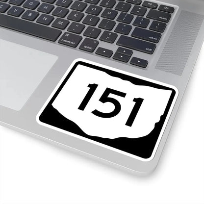 OH-151 (Ohio) (Road Sign) STICKER Vinyl Kiss-Cut Decal - The Sticker Space