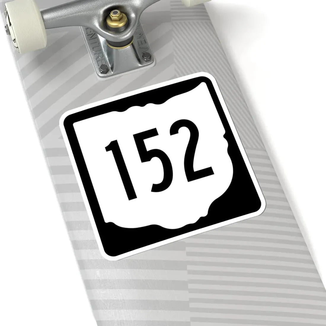 OH-152 1967 (Ohio) (Road Sign) STICKER Vinyl Kiss-Cut Decal - The Sticker Space