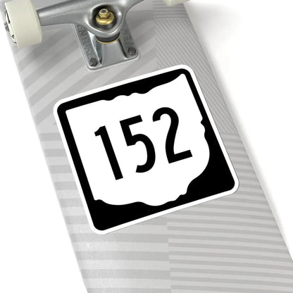 OH-152 1967 (Ohio) (Road Sign) STICKER Vinyl Kiss-Cut Decal - The Sticker Space