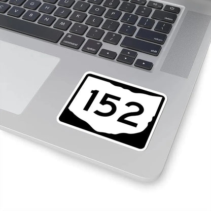 OH-152 (Ohio) (Road Sign) STICKER Vinyl Kiss-Cut Decal - The Sticker Space