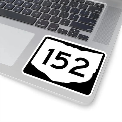 OH-152 (Ohio) (Road Sign) STICKER Vinyl Kiss-Cut Decal - The Sticker Space