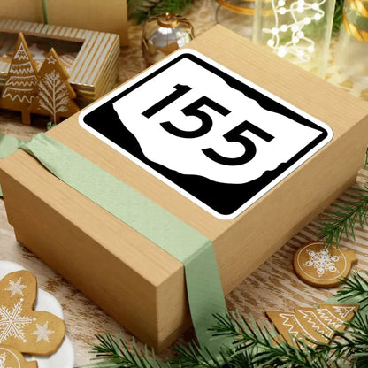 OH-155 (Ohio) (Road Sign) STICKER Vinyl Kiss-Cut Decal - The Sticker Space