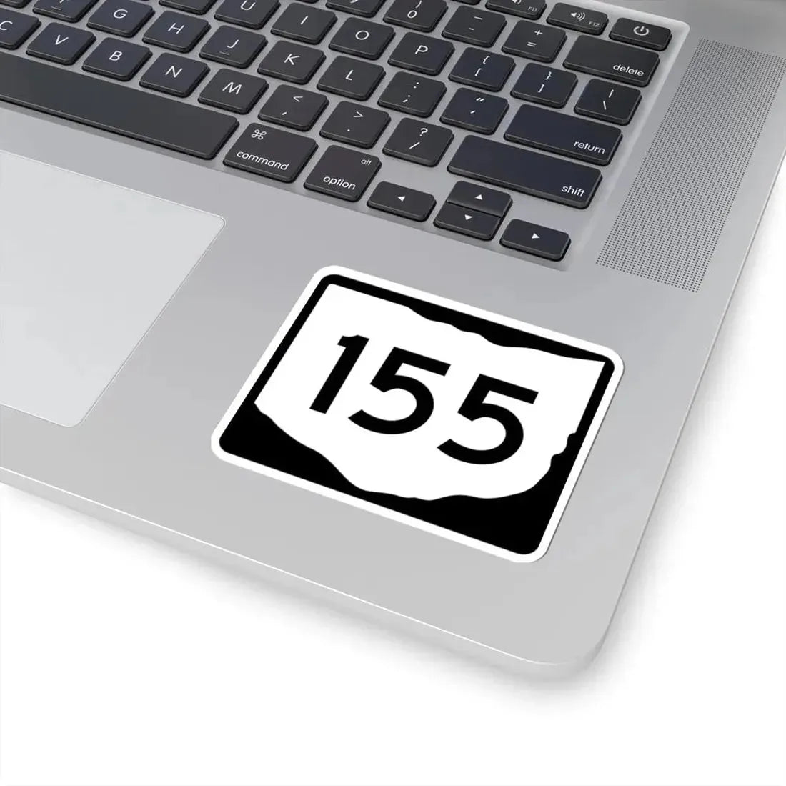 OH-155 (Ohio) (Road Sign) STICKER Vinyl Kiss-Cut Decal - The Sticker Space