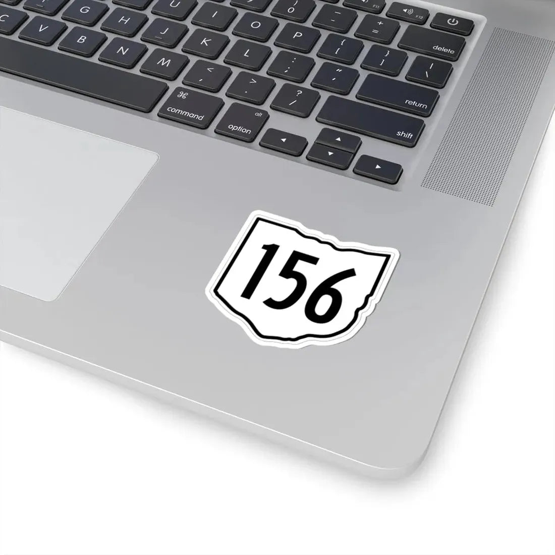 OH-156 1960 (Ohio) (Road Sign) STICKER Vinyl Kiss-Cut Decal - The Sticker Space