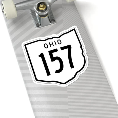 OH-157 1948 (Ohio) (Road Sign) STICKER Vinyl Kiss-Cut Decal - The Sticker Space
