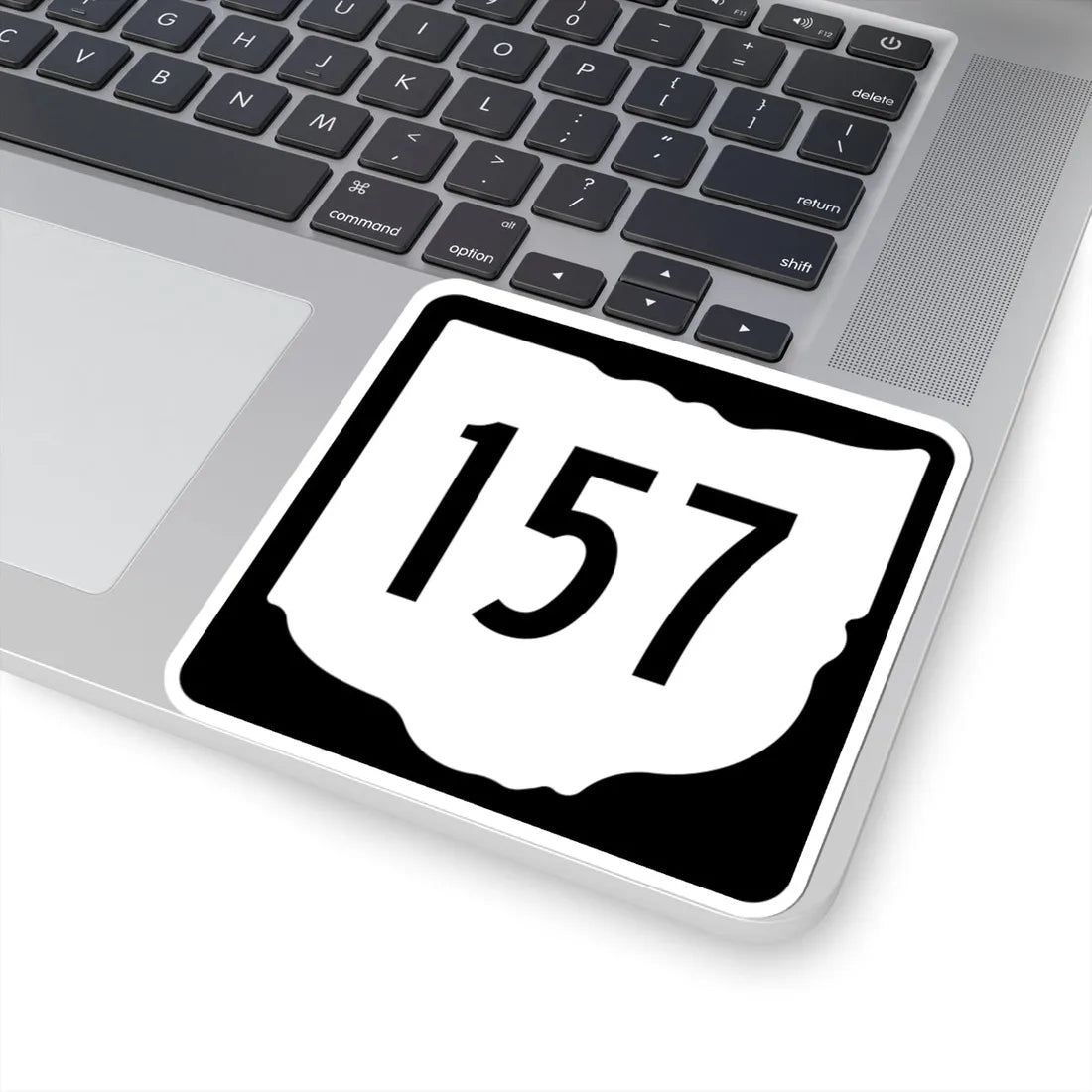 OH-157 1967 (Ohio) (Road Sign) STICKER Vinyl Kiss-Cut Decal - The Sticker Space