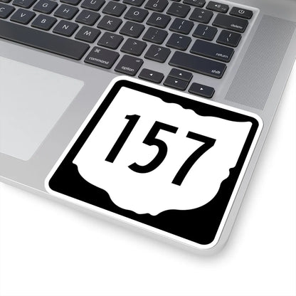 OH-157 1967 (Ohio) (Road Sign) STICKER Vinyl Kiss-Cut Decal - The Sticker Space