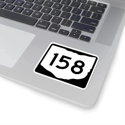 OH-158 (Ohio) (Road Sign) STICKER Vinyl Kiss-Cut Decal - The Sticker Space
