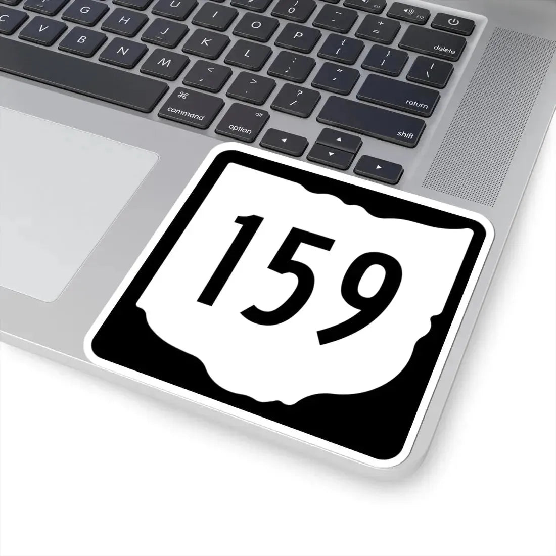 OH-159 1967 (Ohio) (Road Sign) STICKER Vinyl Kiss-Cut Decal - The Sticker Space