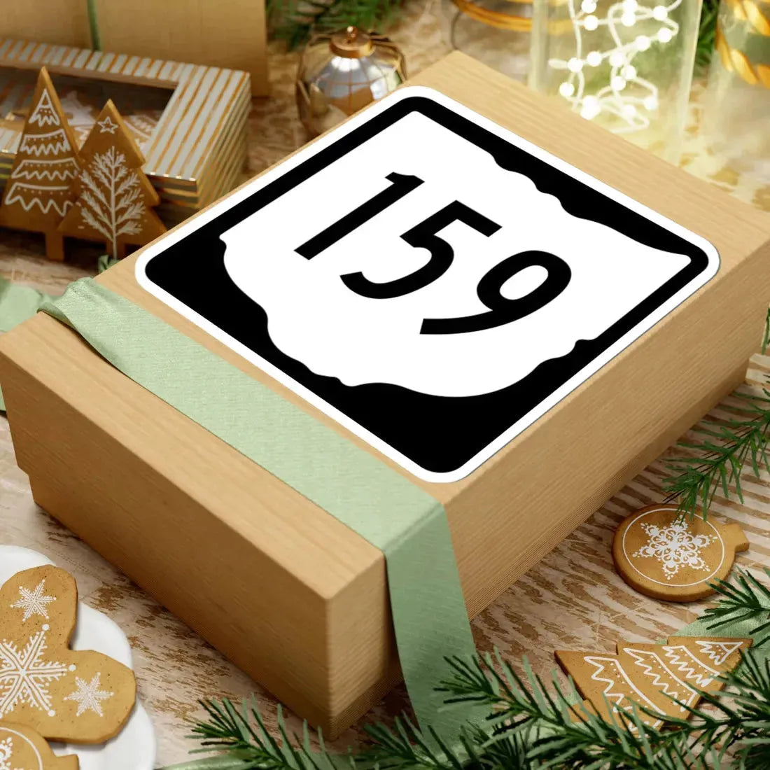 OH-159 1967 (Ohio) (Road Sign) STICKER Vinyl Kiss-Cut Decal - The Sticker Space