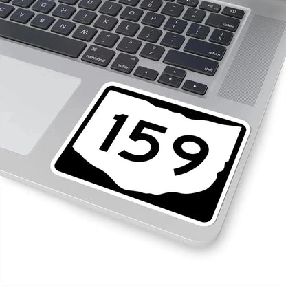 OH-159 (Ohio) (Road Sign) STICKER Vinyl Kiss-Cut Decal - The Sticker Space