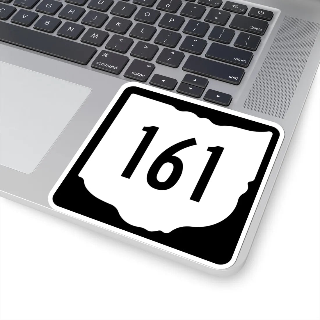 OH-161 1967 (Ohio) (Road Sign) STICKER Vinyl Kiss-Cut Decal - The Sticker Space