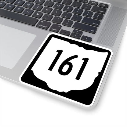 OH-161 1967 (Ohio) (Road Sign) STICKER Vinyl Kiss-Cut Decal - The Sticker Space