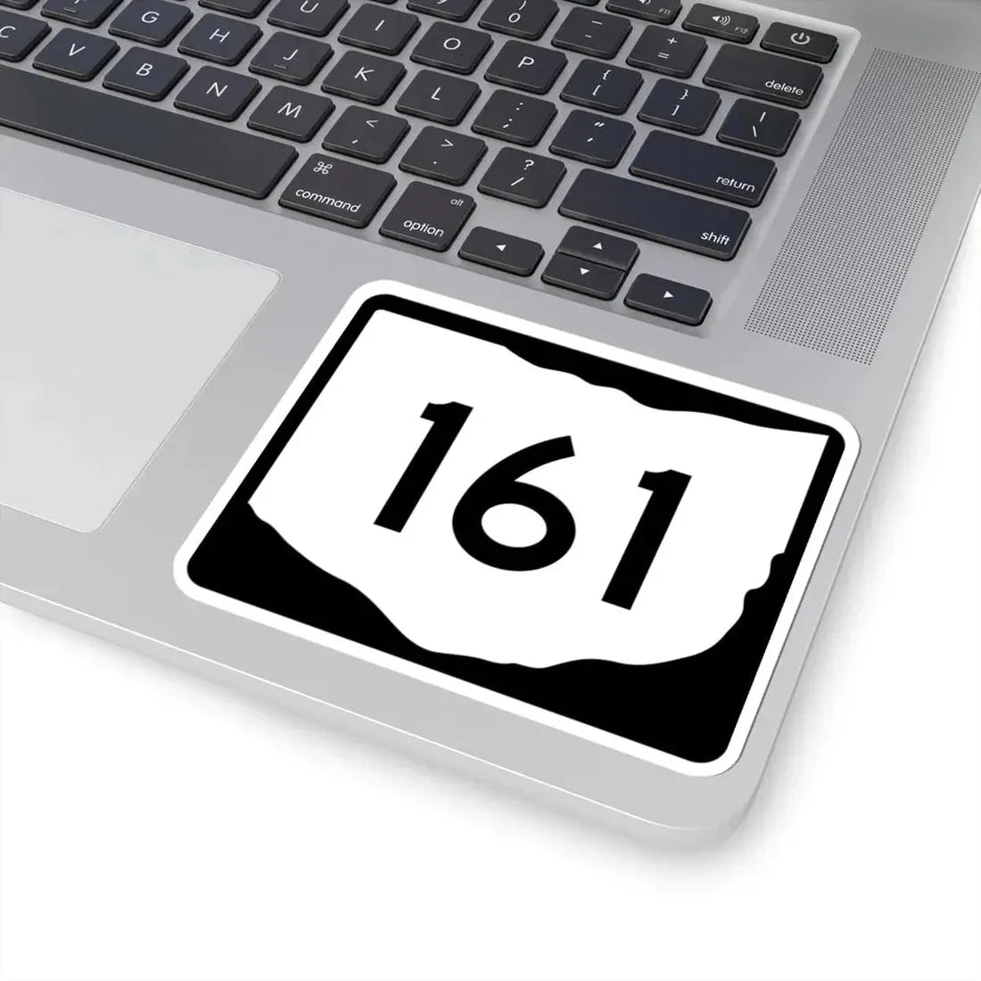 OH-161 (Ohio) (Road Sign) STICKER Vinyl Kiss-Cut Decal - The Sticker Space