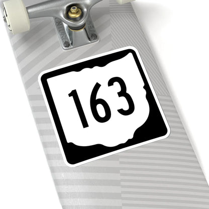 OH-163 1967 (Ohio) (Road Sign) STICKER Vinyl Kiss-Cut Decal - The Sticker Space