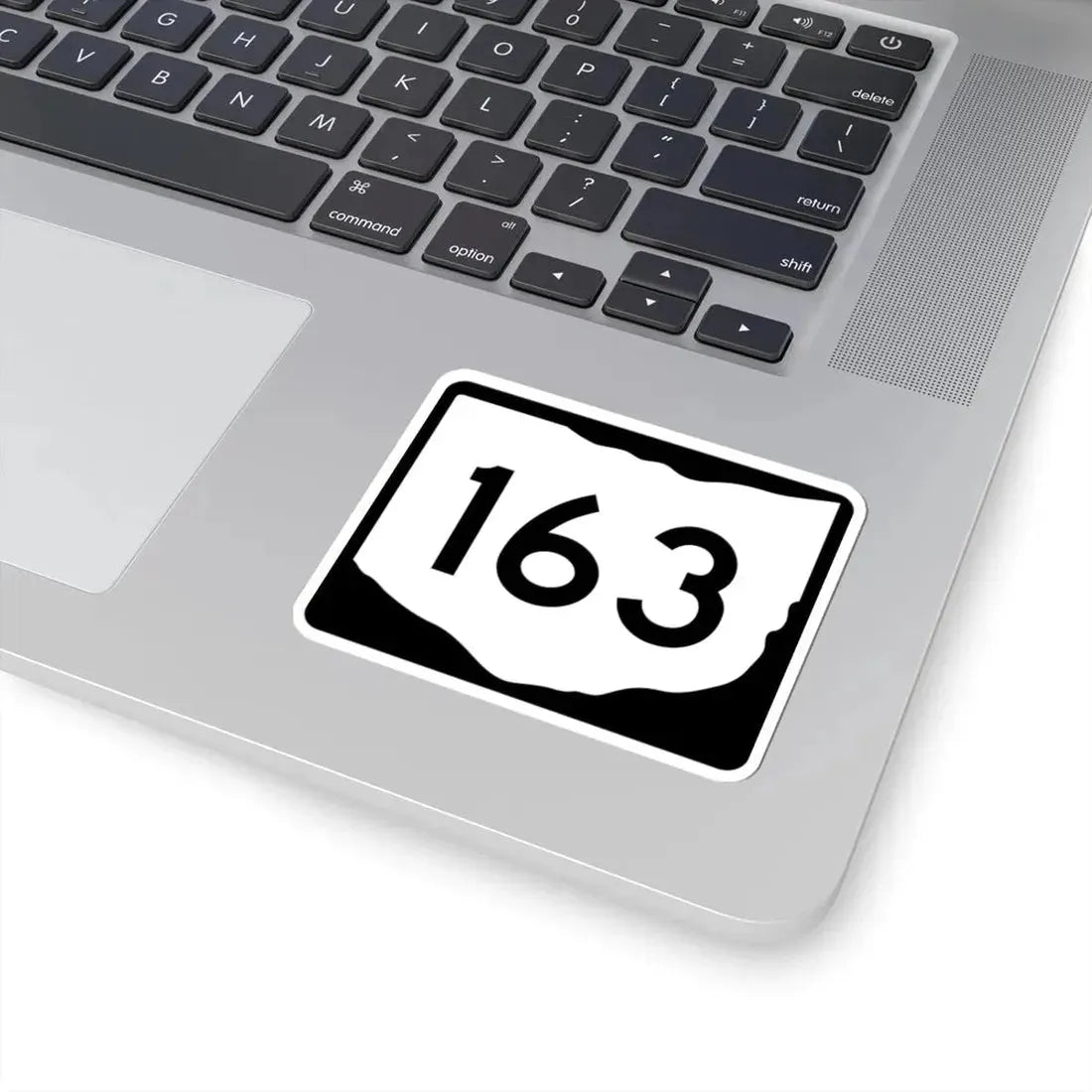 OH-163 (Ohio) (Road Sign) STICKER Vinyl Kiss-Cut Decal - The Sticker Space