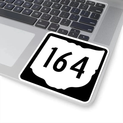 OH-164 1967 (Ohio) (Road Sign) STICKER Vinyl Kiss-Cut Decal - The Sticker Space