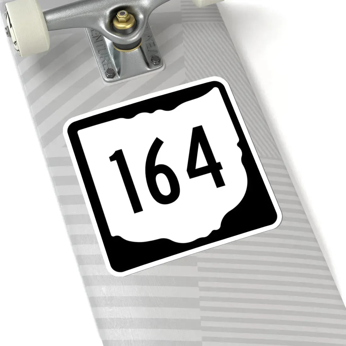 OH-164 1967 (Ohio) (Road Sign) STICKER Vinyl Kiss-Cut Decal - The Sticker Space
