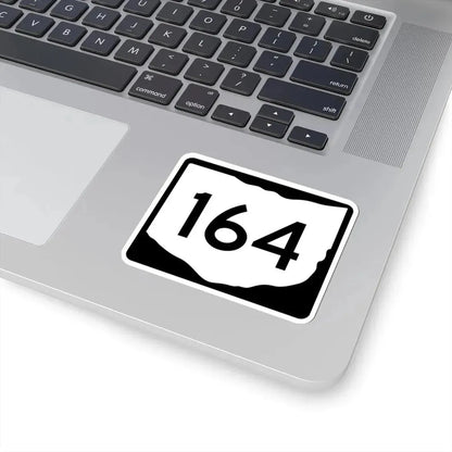 OH-164 (Ohio) (Road Sign) STICKER Vinyl Kiss-Cut Decal - The Sticker Space