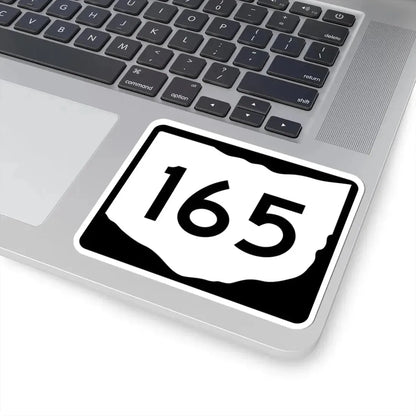 OH-165 (Ohio) (Road Sign) STICKER Vinyl Kiss-Cut Decal - The Sticker Space