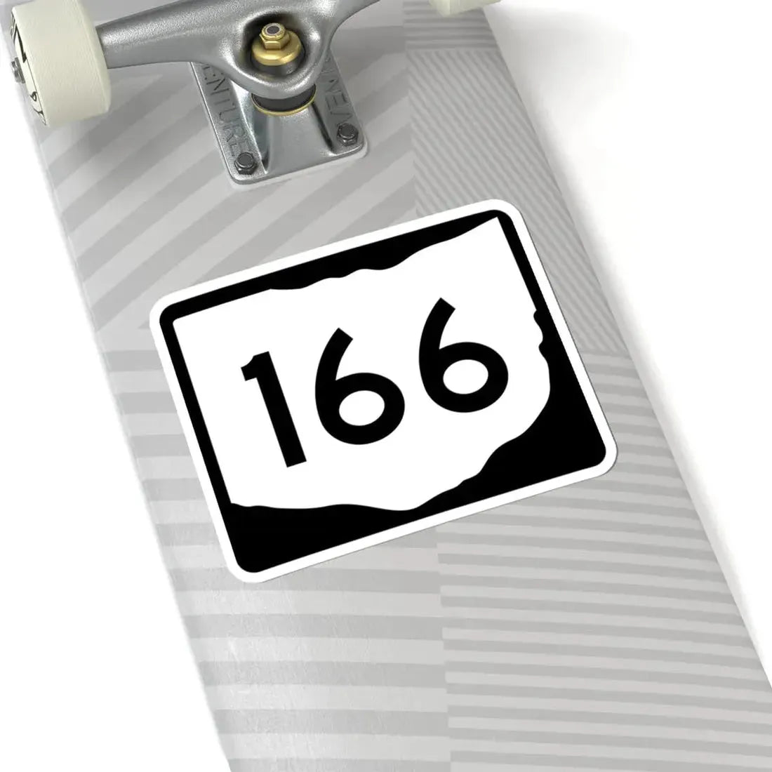 OH-166 (Ohio) (Road Sign) STICKER Vinyl Kiss-Cut Decal - The Sticker Space