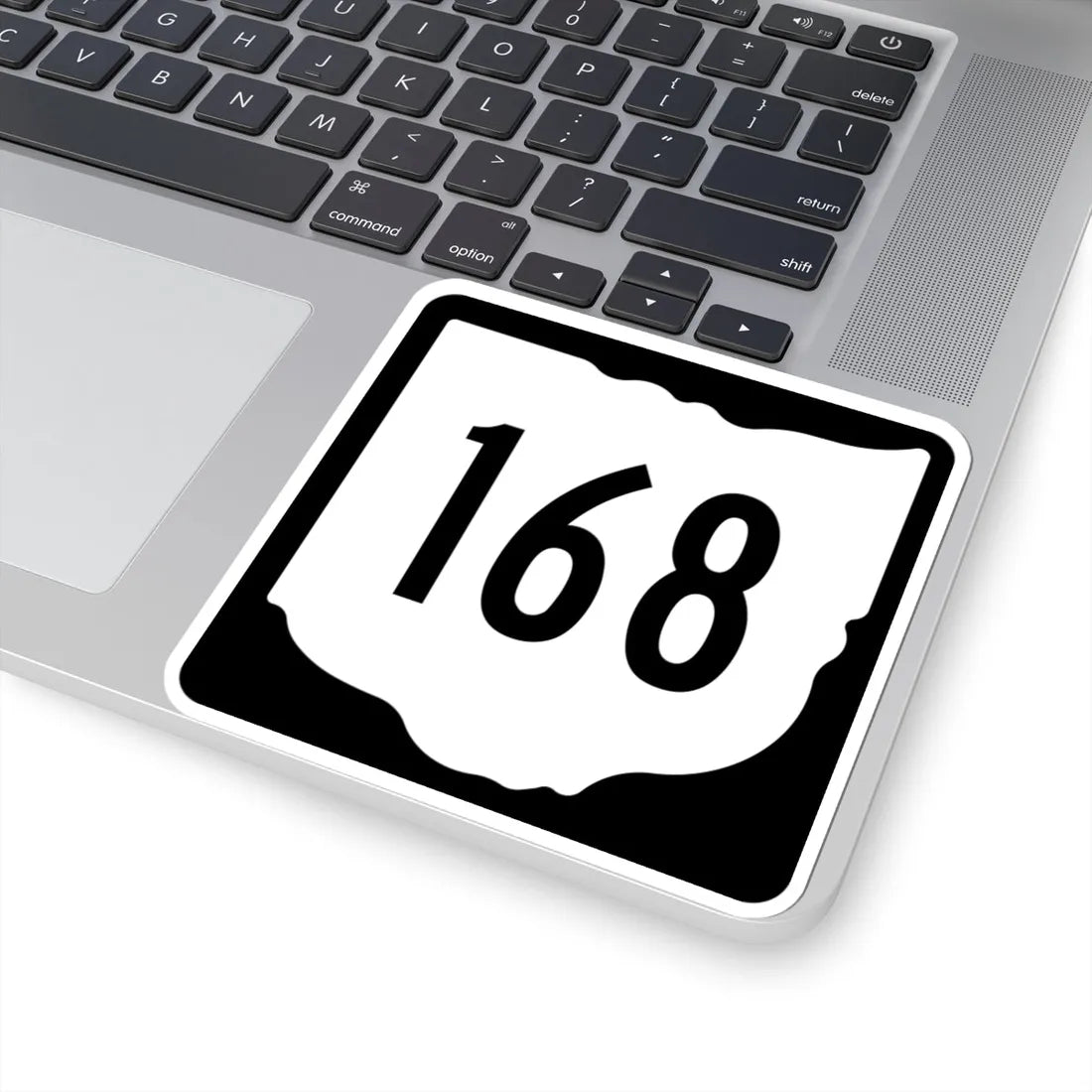 OH-168 1967 (Ohio) (Road Sign) STICKER Vinyl Kiss-Cut Decal - The Sticker Space