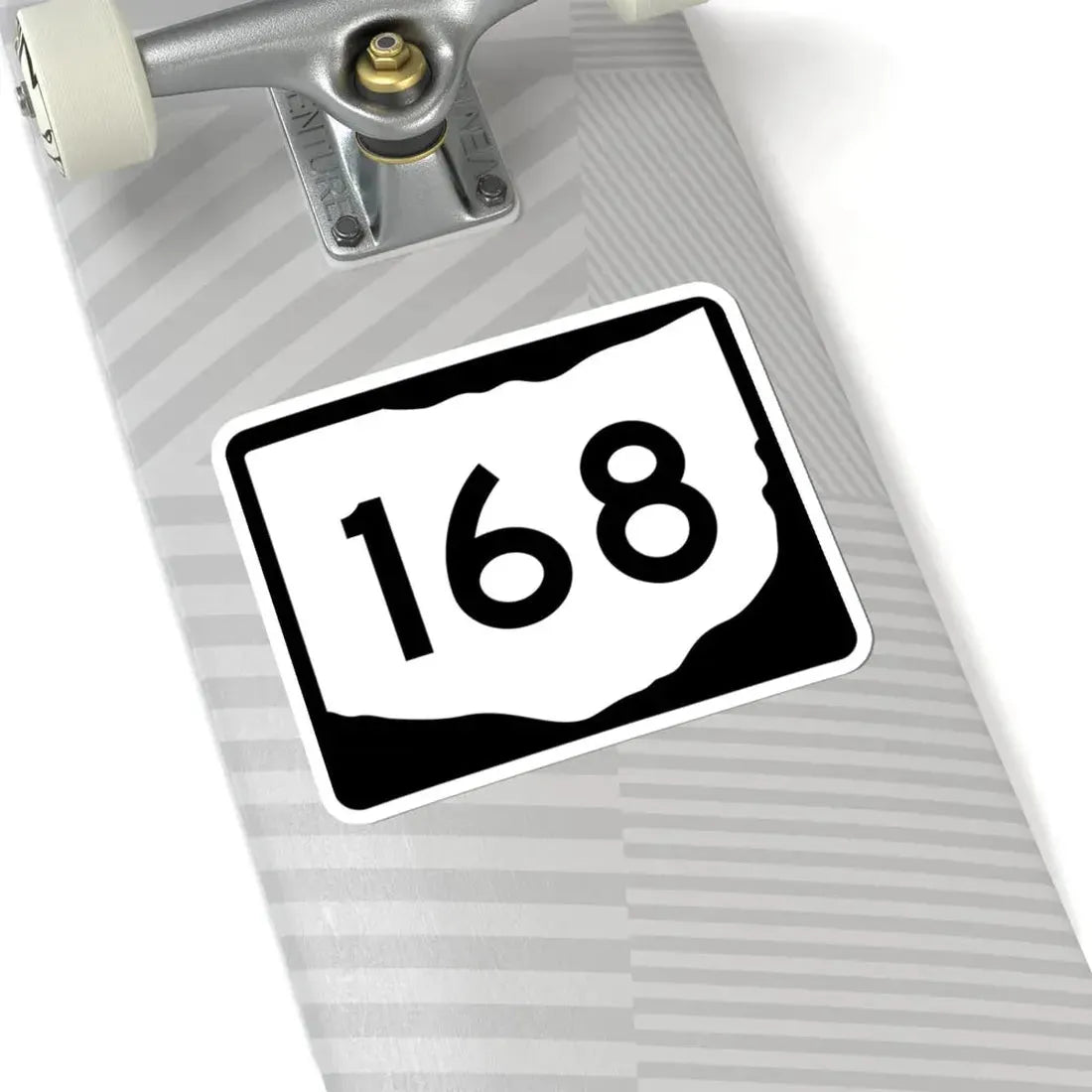 OH-168 (Ohio) (Road Sign) STICKER Vinyl Kiss-Cut Decal - The Sticker Space