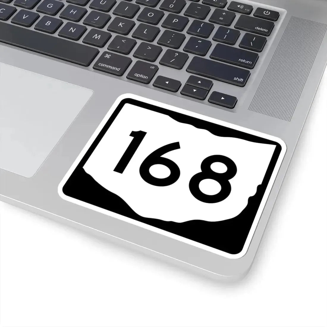 OH-168 (Ohio) (Road Sign) STICKER Vinyl Kiss-Cut Decal - The Sticker Space