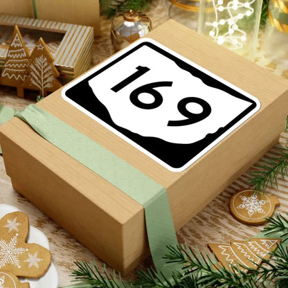 OH-169 (Ohio) (Road Sign) STICKER Vinyl Kiss-Cut Decal - The Sticker Space