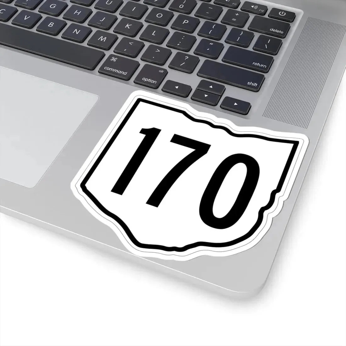 OH-170 1960 (Ohio) (Road Sign) STICKER Vinyl Kiss-Cut Decal - The Sticker Space