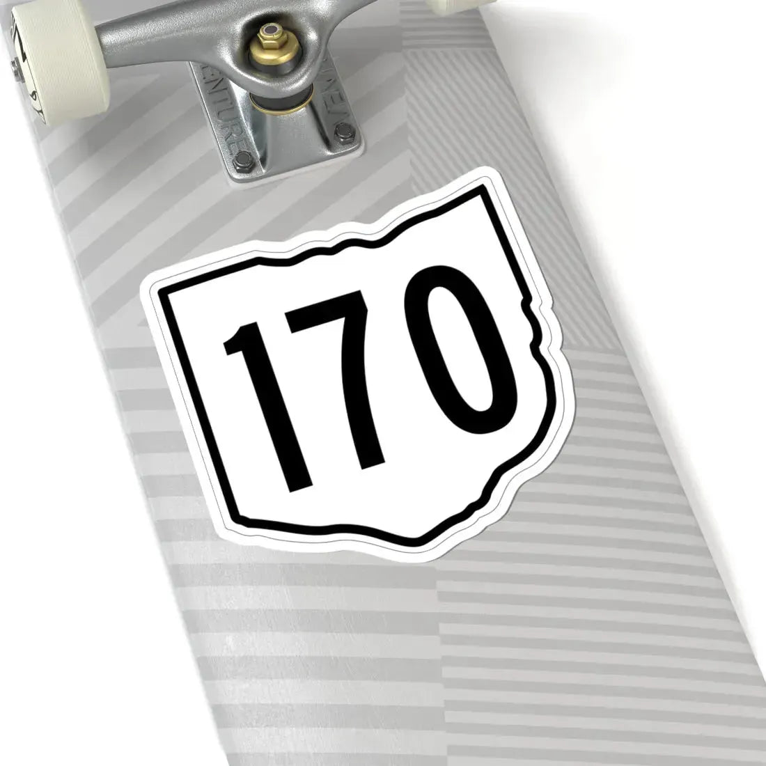 OH-170 1960 (Ohio) (Road Sign) STICKER Vinyl Kiss-Cut Decal - The Sticker Space