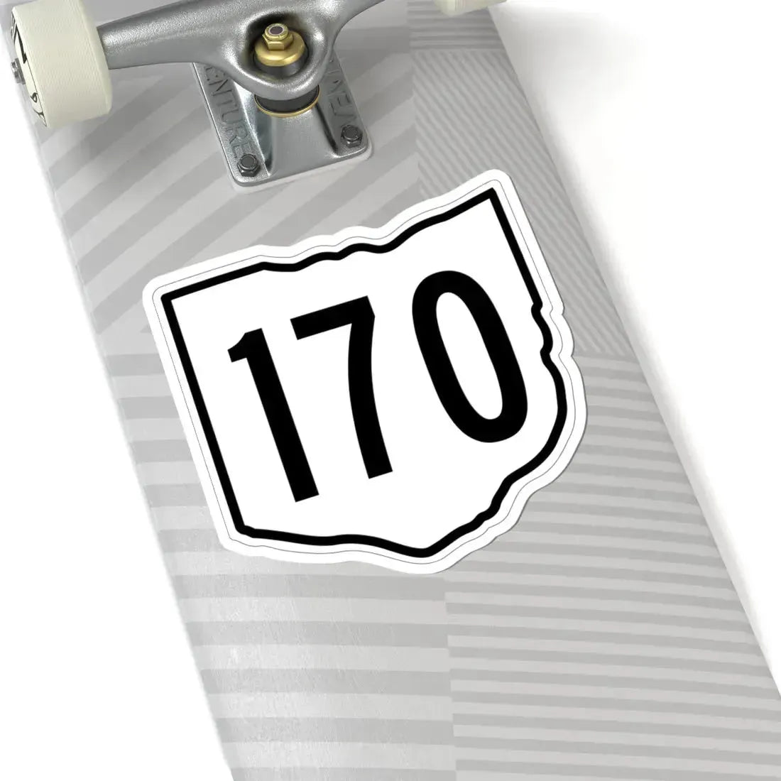 OH-170 1960 (Ohio) (Road Sign) STICKER Vinyl Kiss-Cut Decal - The Sticker Space