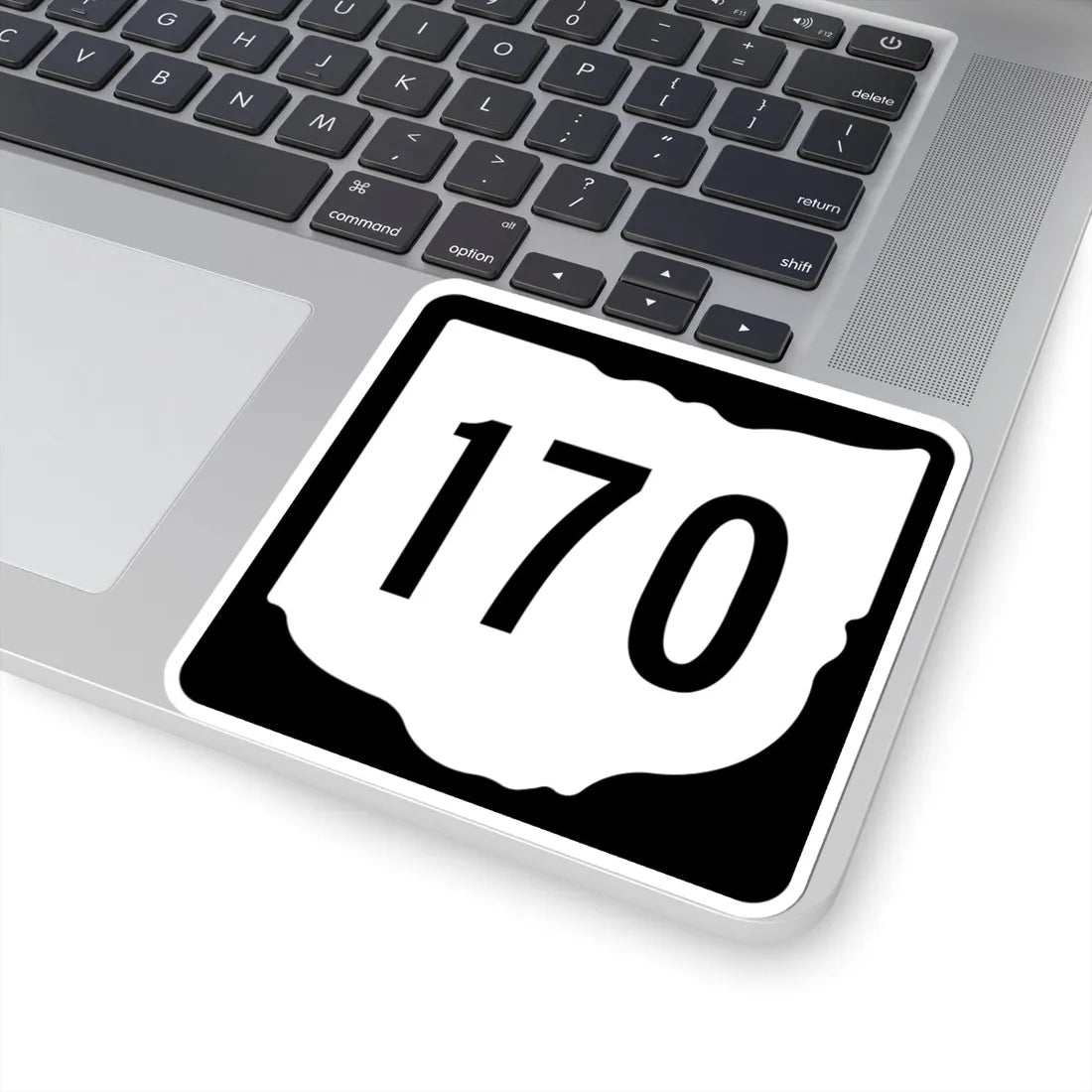 OH-170 1967 (Ohio) (Road Sign) STICKER Vinyl Kiss-Cut Decal - The Sticker Space